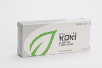 PASTILLAS KOKI DE MENTOL TIROTRICINA